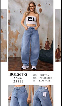Джинсы Jeans Club BG1567-5 l.blue - делук