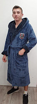Халат Romeo Life RL669 blue - делук