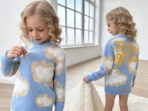 Свитер Yalisi 393 l.blue - делук