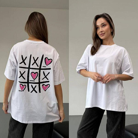 Футболка Arina 4192 white - делук