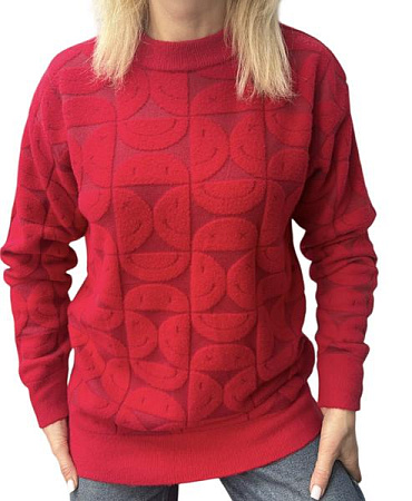 Свитер Elena&Vika 25408-1 red - делук