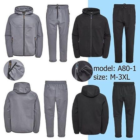 Костюм Спорт Vanda A80-1 black - делук