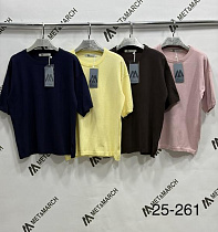 Футболка Met&March 25-261 beige - делук