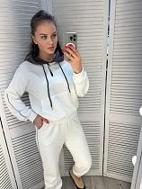 Костюм Спорт Dgmd 7037 white - делук