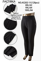 Штаны Kenalin 5202-11 black - делук