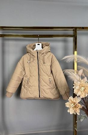 Куртка Delfinka 1107 beige - делук