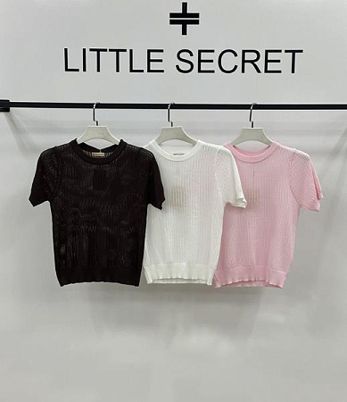 Футболка Little Secret 519 black - делук