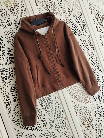 Кофта Спорт Lora LR963 brown - делук