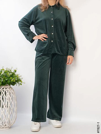 Костюм Спорт Odesaopt 7827-1 green - делук