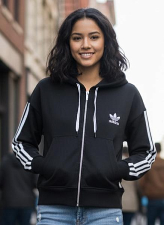 Кофта Спорт Delviago 051410-1 black - делук