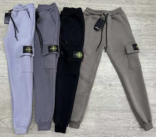 Штаны Спорт Mirwear Kids NW20-1006-3 l.grey - делук