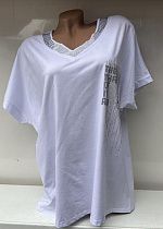Футболка Levisha 27052 white Футболка Levisha 27052 white - делук