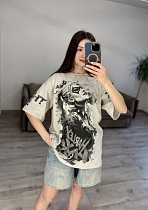 Футболка S.Style 71 l.beige - делук