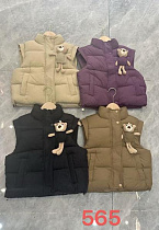 Жилетка Farbique 565 black - делук