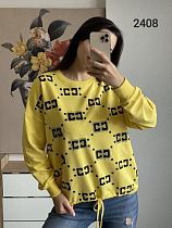 Свитер Fsn 2408 yellow - делук