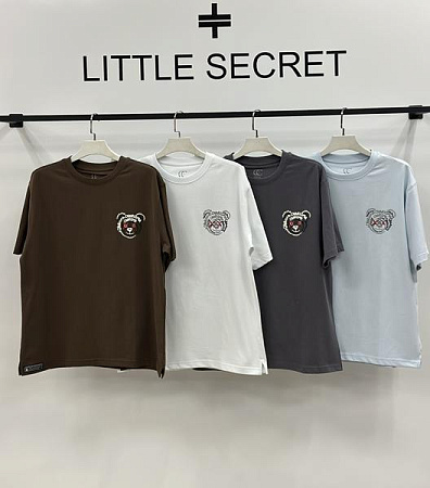 Футболка Little Secret 500317 d.grey - делук