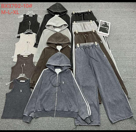 Костюм Спорт Шаолинь 73210 d.grey - делук