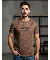 Футболка Style M.Clothes SM62 brown - делук