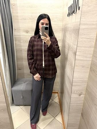Рубашка Yafeier 505 brown - делук