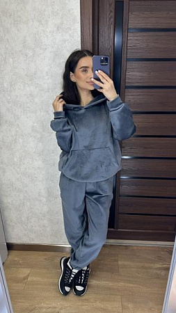 Костюм Спорт Valentina VL102 grey - делук