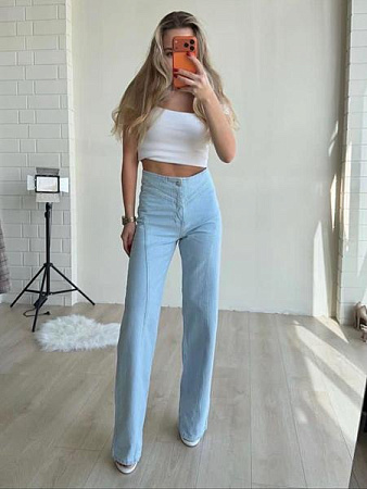 Джинсы Maxim Jeans 85202 l.blue - делук