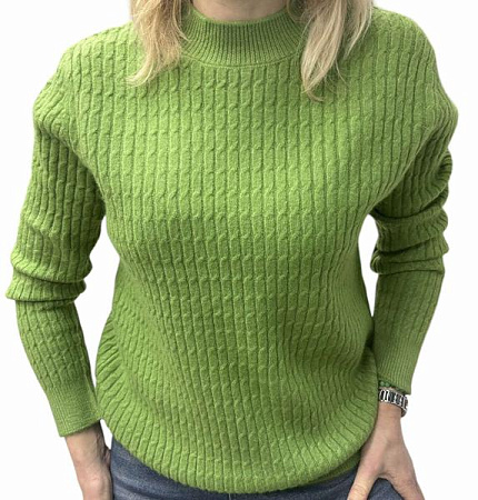 Свитер Elena&Vika 24083 l.green - делук