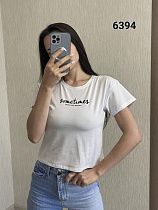 Футболка Fsn 6394 white - делук