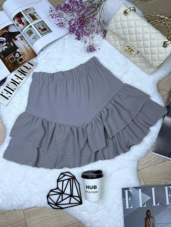 Юбка Arina 2447 grey - делук