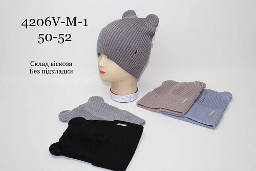 Шапка Candy 4206V-M1 mix - делук