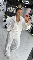 Костюм Спорт Lovekan 1732 white - делук
