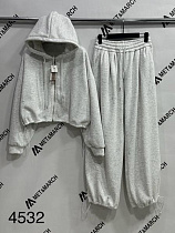 Костюм Спорт Met&March 4532 grey - делук