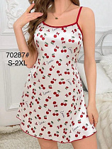 Ночнушка Estima 70287 white - делук