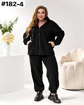 Костюм Спорт Global 182-4 black - делук