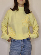 Свитер Kosta 76168 yellow - делук