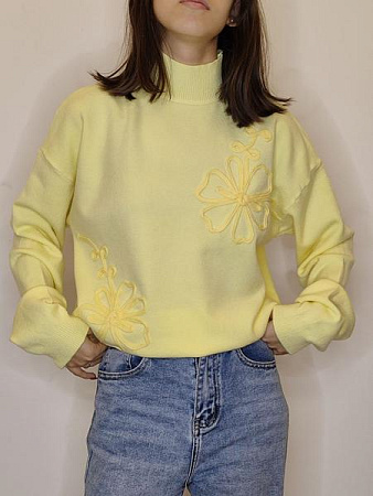 Свитер Kosta 76168 yellow - делук