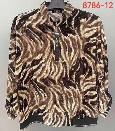 Рубашка Immei 8786-12 brown - делук