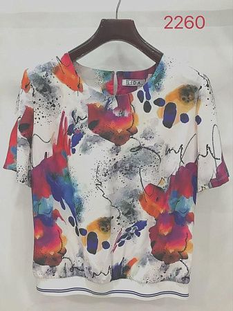 Футболка Lida 2260 white - делук