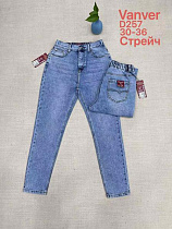 Джинсы Jeans Club D257 l.blue - делук