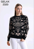 Свитер Julia 2320 black - делук