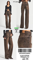 Джинсы Jeans Club 2477-4W5-87 brown - делук