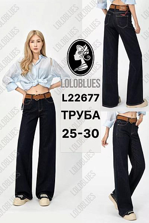Джинсы Lolo Blues L22677 navy - делук