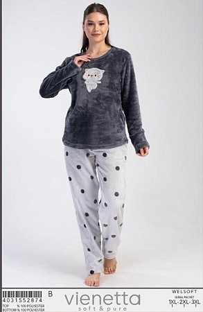 Пижама Trikotag T5 grey - делук