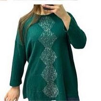 Свитер Ekvato 25206 d.green - делук