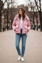 Куртка Dknsel 23-1120 pink - делук