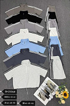 Костюм Шаолинь 2506 l.grey - делук