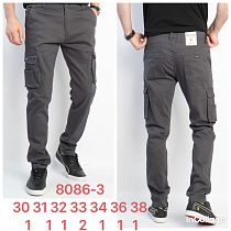 Джинсы God Baron 8086-3 grey - делук