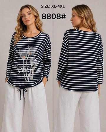 Свитер Kaffir Lily 8808 navy - делук