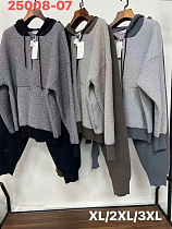 Костюм Спорт Saint Wish 25008-7 grey - делук
