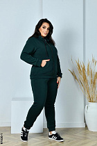Костюм Спорт Shon S1456 green - делук