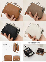 Кошелек Fashion Bag CY1119 black - делук